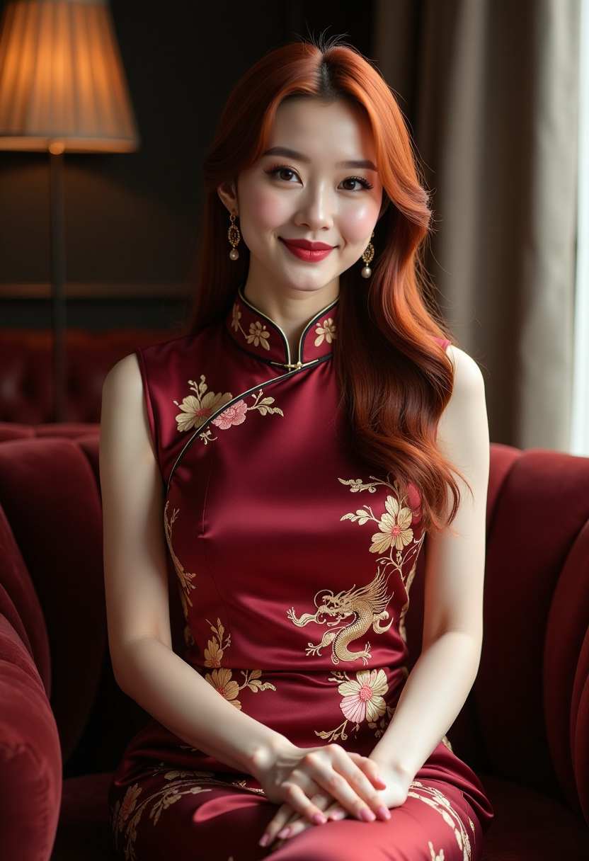 渡口灯火海报